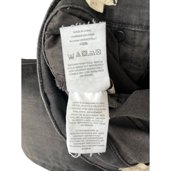 MADEWELL | Women’s Black Denim Jeans 9” High-Rise Skinny | Size 25 - Picture 3 of 8